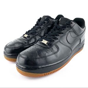 Nike | Air Force 1 '07 Low Black/Black Gum Soles